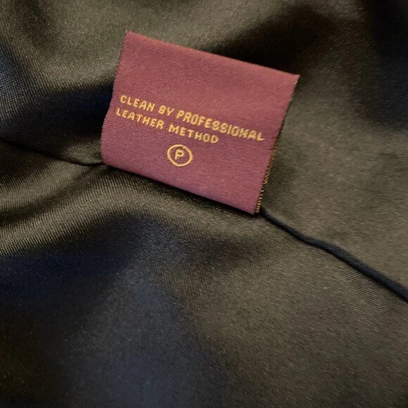 Hal Rubenstein Black Genuine Suede Leather Knit Moto Jacket Asymmetrical Size M - Picture 9 of 9